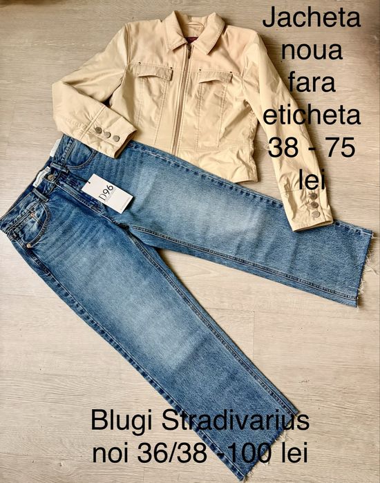 Blugi Stadivarius noi 38