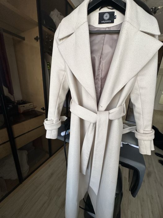 Пальто шерстяное