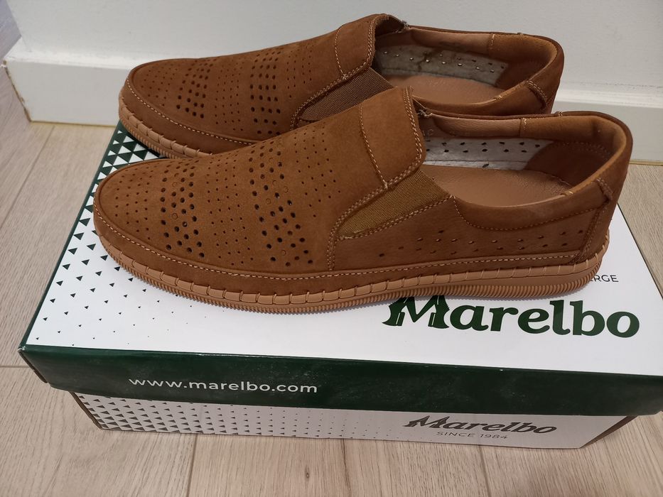 Pantof comod barbati, Marelbo, 41, piele naturală
