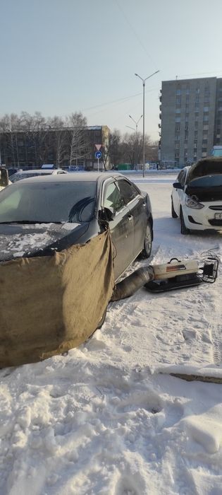 Отогрев авто. Прикурить 12-24 вольт