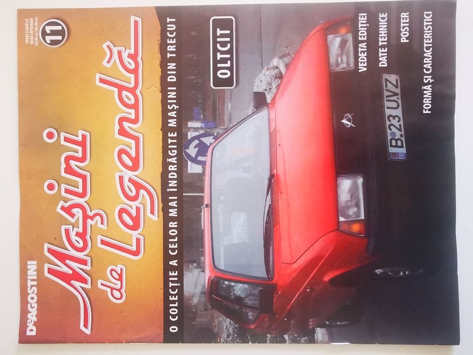 Revista Masini de legenda ARO Olcit LADA Dacia Solenza  Oltena