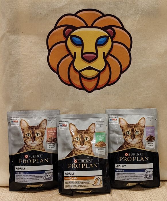 Влажный корм Про План Pro Plan ,паучи.