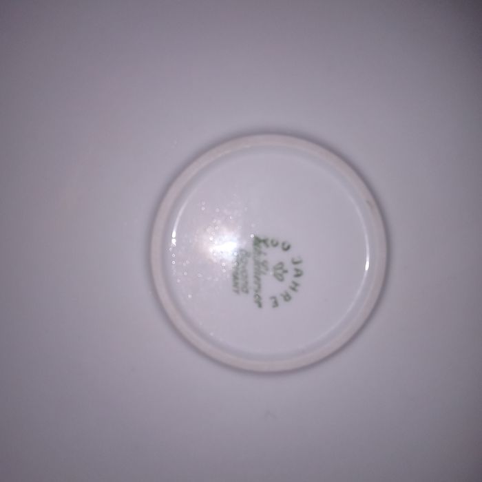 Голяма стара немска порцеланова чиния