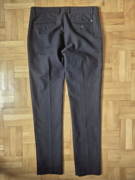 Pantaloni Premium Blusalina Slim Fit, Textură Groasă, Bărbați - 48