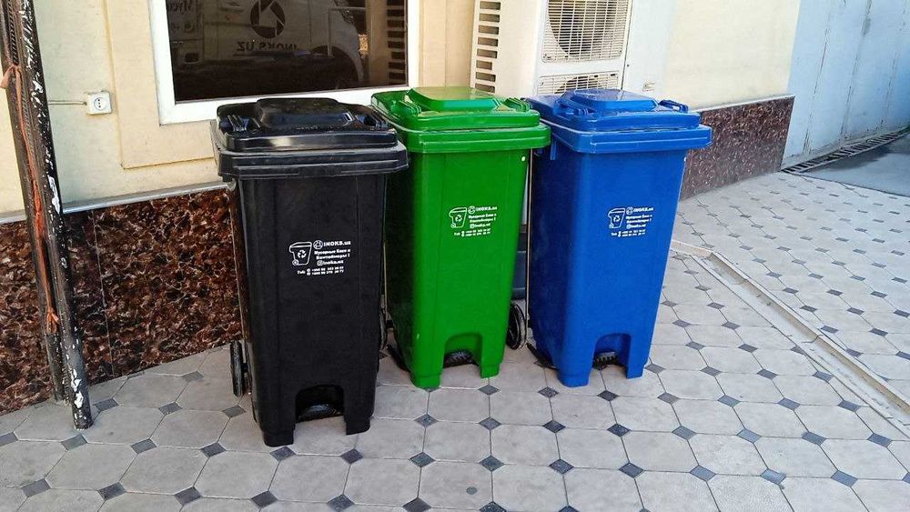 Мусорные контейнеры металлические в ассортименте