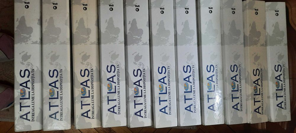Colecția ATLAS, întreaga lume la dispoziția ta, 11 volume, 400 lei