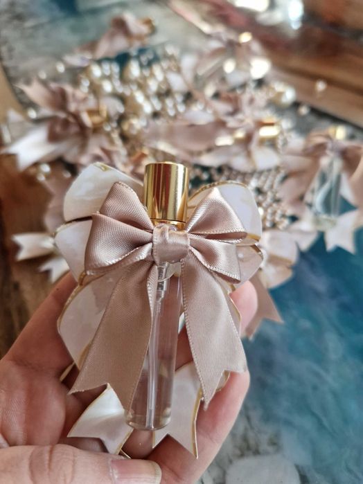 Подаръци за гости - Ръчно изработени мини парфюмчета