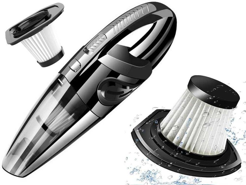 Безжична акумулаторна прахосмукачка с мощен вакуум и бързо зареждане