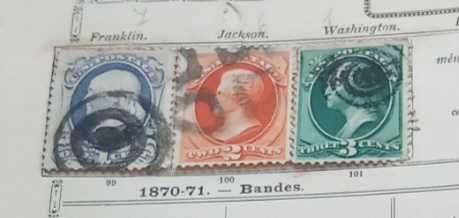 Голяма колекция пощенски марки 1852/1900 г.