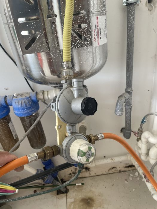 Butelie de gaz pentru centrala