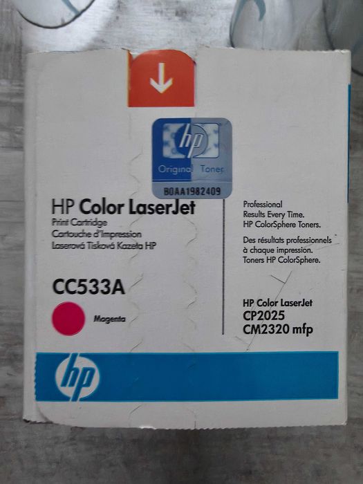 Toner HP CC533A magenta, 2800 pagini. original HP. Sigilat!