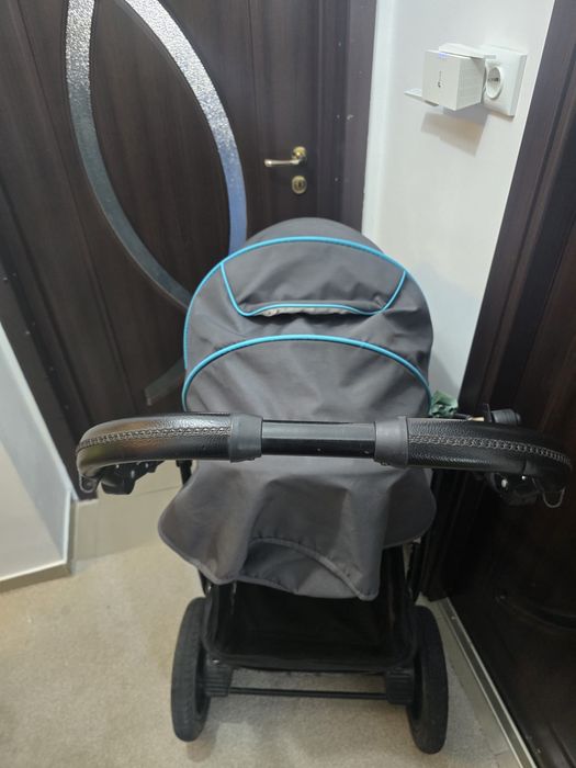 Carucior 3 in 1 Kraus Clasic Turqoise – Krausman
