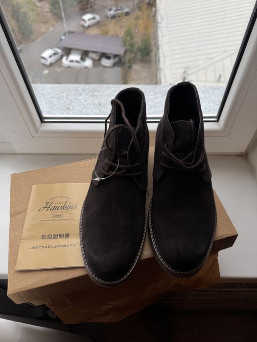 Hawkins кожанные ботинки из Японии