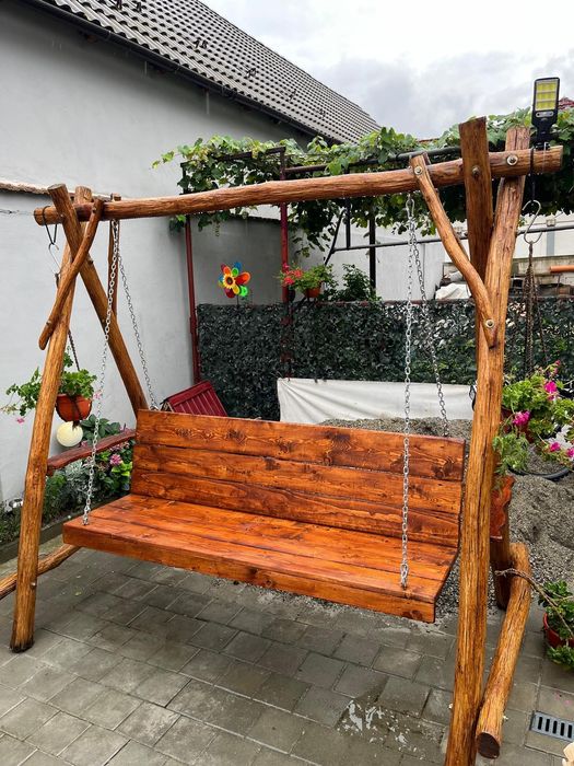 Balansoar leagăn lemn