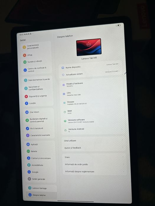 Vand tableta Lenovo M11