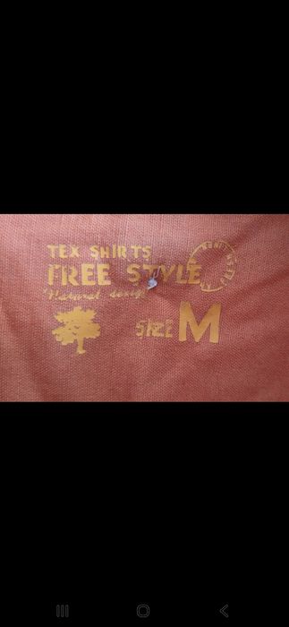 Cămașă Bărbați Portocalie