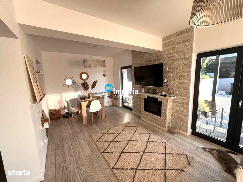 Casa 4 cam, moderna, semimobilata, Hlincea Iasi