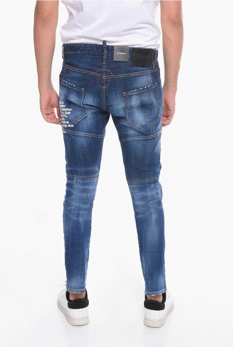 Dsquared2 blugi Tidy Biker Jean 52 italy, sau XL, retail 625 euro