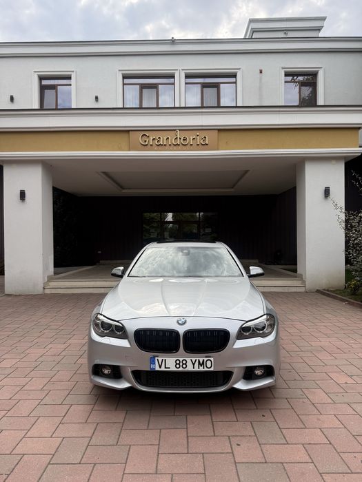 BMW 520d F10 LCI B47 | M-Pachet | HUD | Trapă | 6WB | Cameră