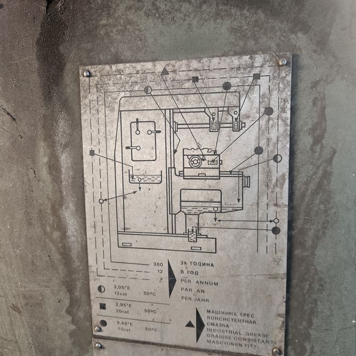 оборудвана металообработваща фреза фу 251