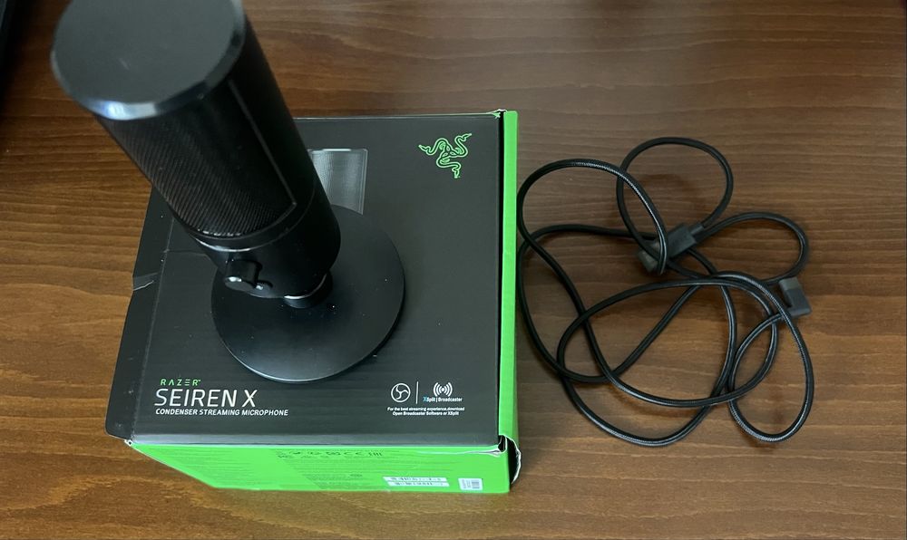 Razer Seiren X Gaming/Streaming Microphone Разер Гейминг Микрофон