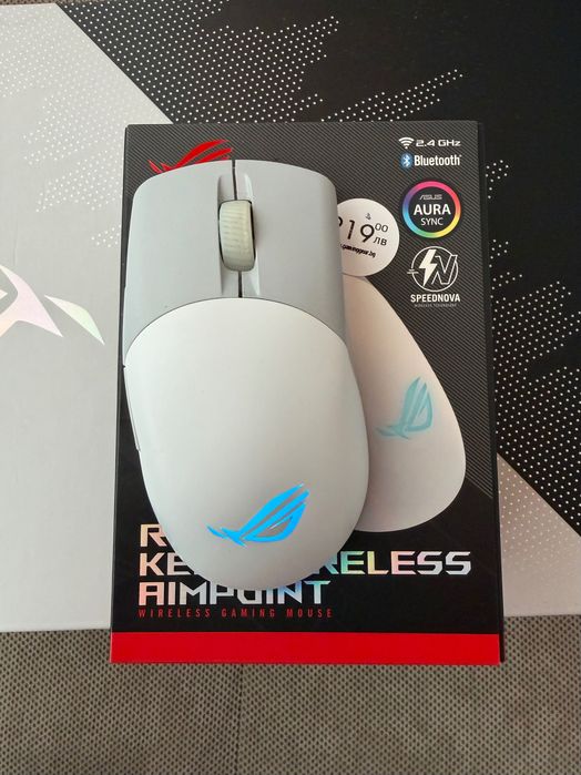 Геймърски лаптоп ROG Zephyrus G14 GA401 Moonlight White с Anime Matrix