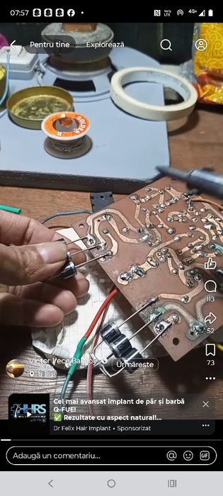 Reparații amplificatoare profesionale de cameră boxe active