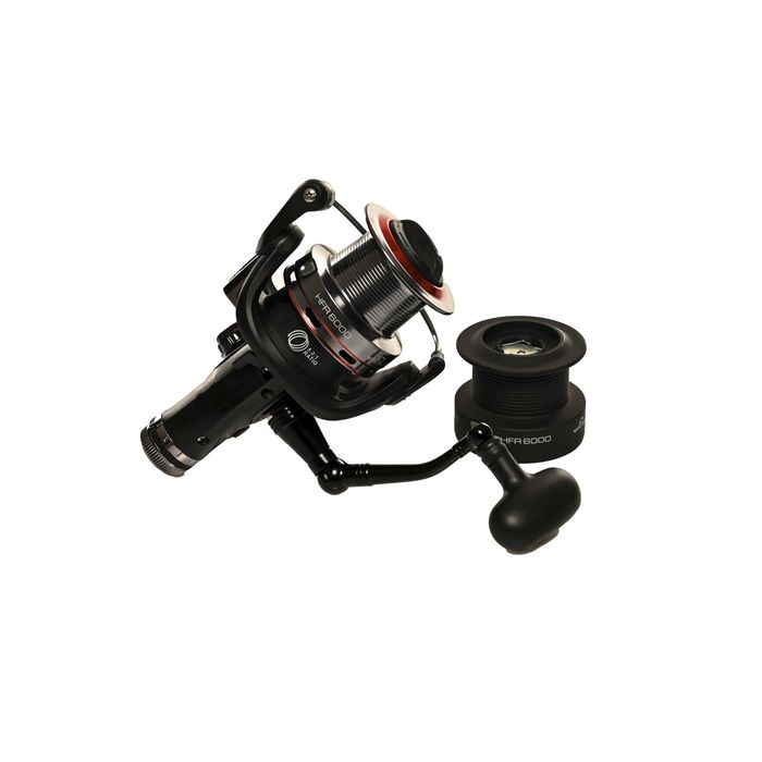 Mulineta WIND BLADE HFR6000 tambur long cast si BAITRUNNER 10 rulmenti