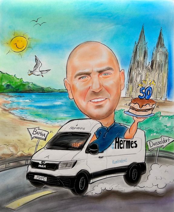 Ръчно рисувани Карикатури , шаржове