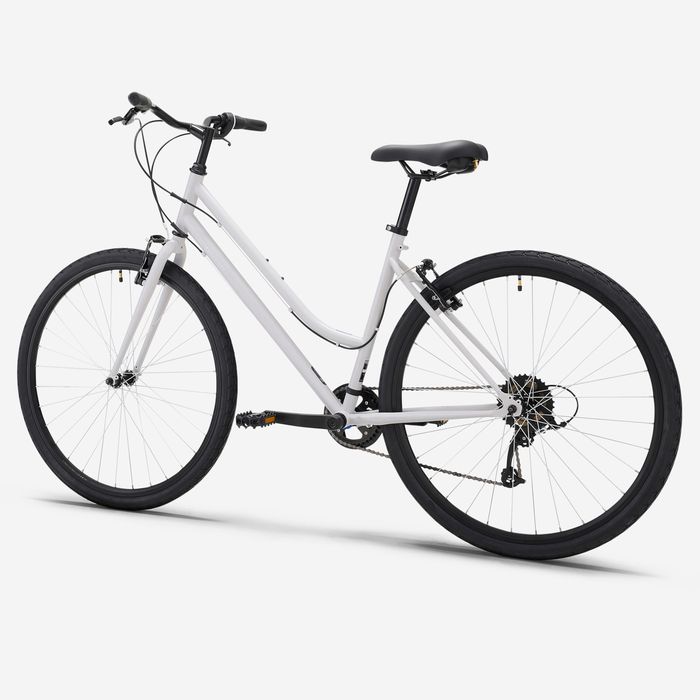 Bicicletă polivalentă cadru jos Expl 50 Gri - (SecondHand) Decathlon