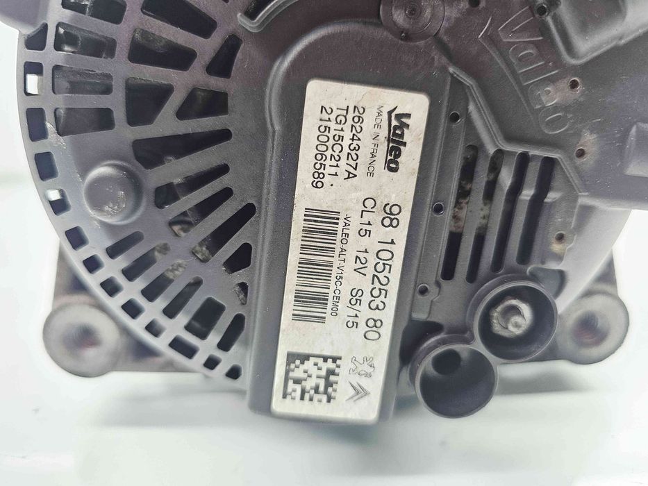 Alternator Citroen C4 Cactus [Fabr 2014-2017] 9810525380 1.6 HDI DV6FD