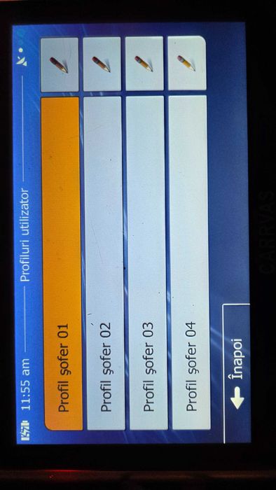 Navigație GPS pentru camioane, ecran HD de 7 inch