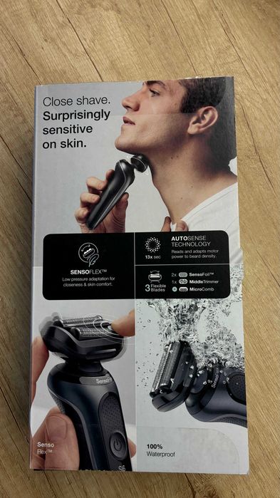 Vând Aparat de ras electric Braun Series 6 61-N1000s, încă în garanție