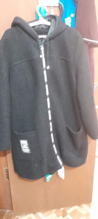 Драповое полу пальто