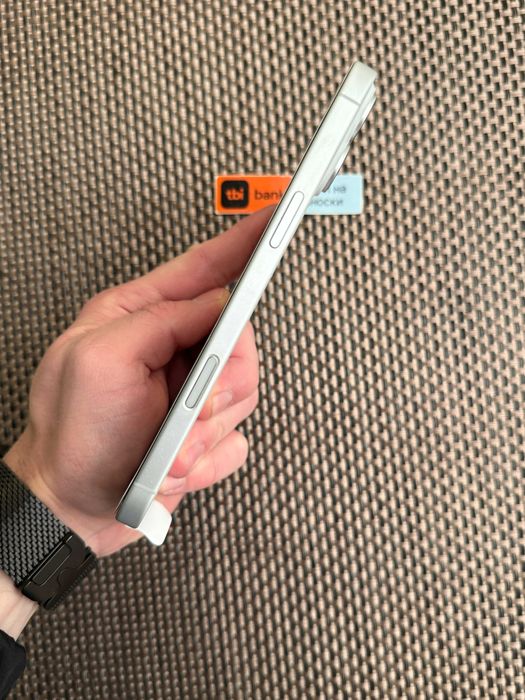 НОВ! 256gb! iPhone 16 + PLUS Лизинг от 56лв/м  бял  white Гаранция