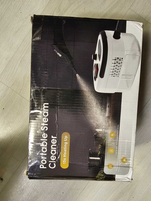 Aparat de Curatat cu Aburi Portabil Steamer 1200ml Incalzire 15s 6 Trepte Abur