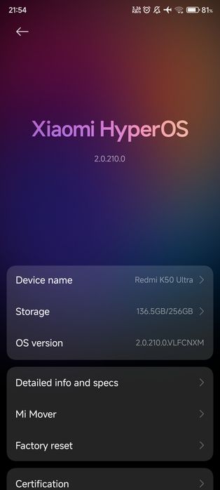 Redmi K50 ultra sotiladi.