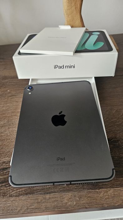 iPad mini 6 (2021) Wi-Fi + Cellular 5G – 64 GB, Space Gray