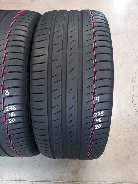 275/45/20- XL-4бр.Continental PremiumContact-Неразличими от НОВИ-DEMO