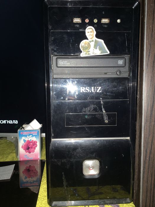 Case orta oʻyinlar va ofis uchun sistema blok