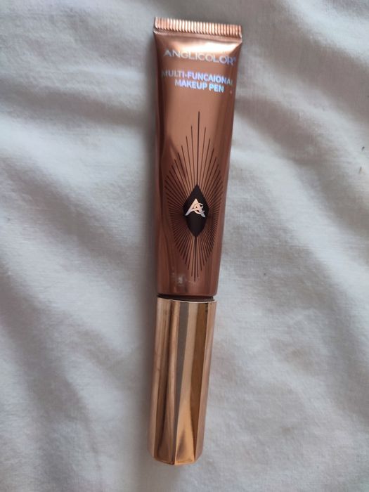 Iluminator facial Angefarge, reflectorizant, auriu natural, 12 ml