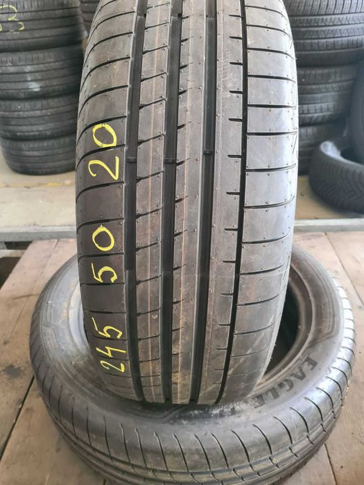 2 anvelope vara Goodyear 245/50/20 - nerulate
