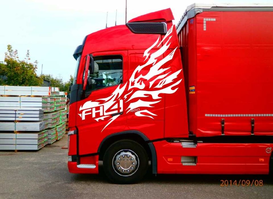 Авто Наклейки для Фуры  Заводские Наклейки  Шмитс  Schmitz Cargobull