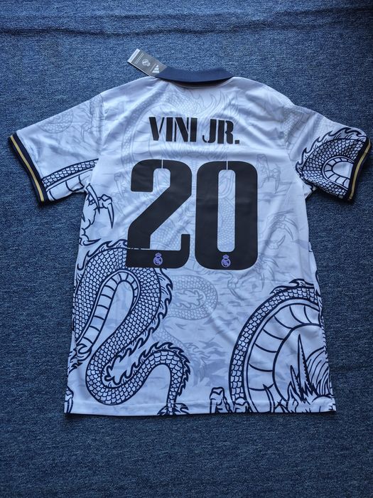 Tricou Vini Jr Real Madrid Home Special Edition Dragon 2022-23