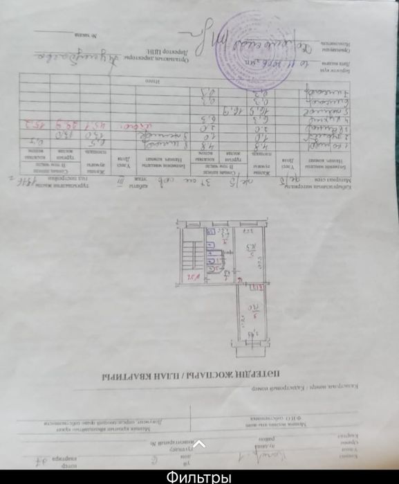 2х комнатная квартира
