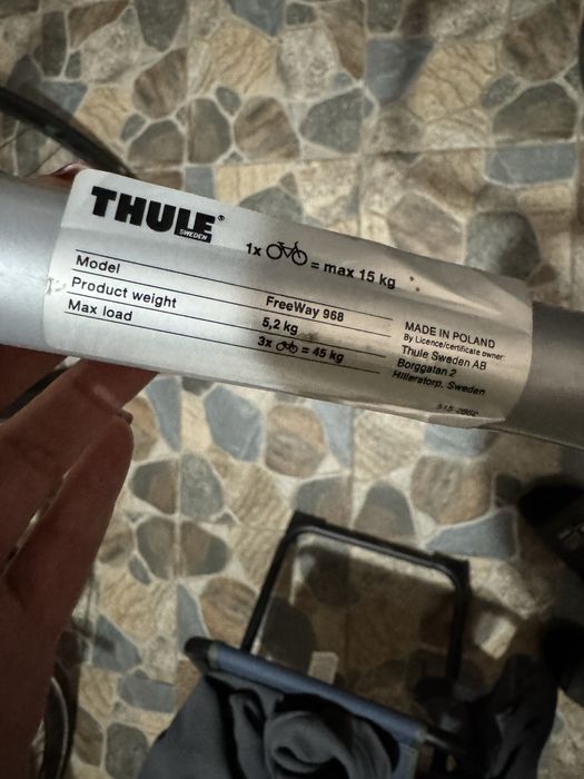 Suport masina pentru transport biciclete THULE