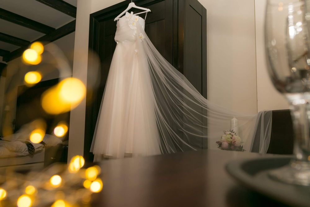 Rochie de mireasa Christina Andrei, dupa model Christian Dior 1952