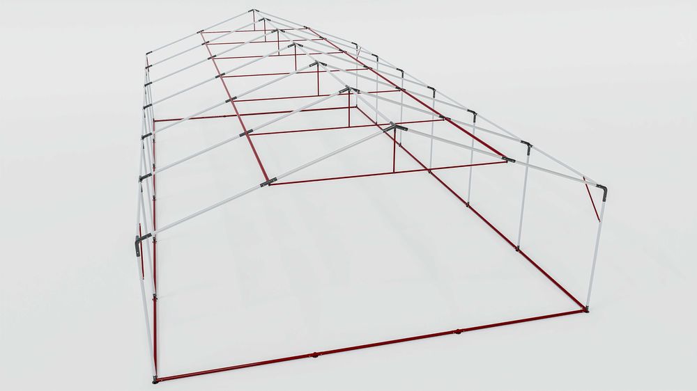 Cort Profesional  8 x 12 m Profi XXL (Evenimente sau depozitare )