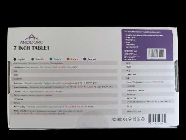 Tableta de 7 inch,ANDROID,Memorie Flash (Stocare) 32 GB,camera foto,WIFI.