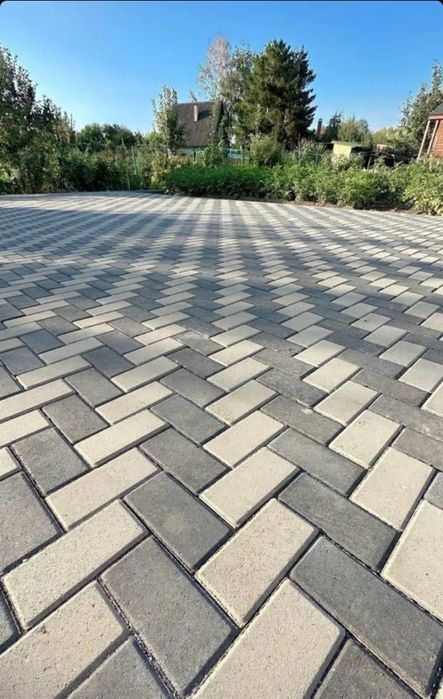 Укладка брусчатки